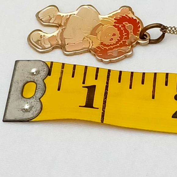 VINTAGE 1983 CABBAGE PATCH KIDS CHARM PENDANT NECKLACE - Picture 8 of 8